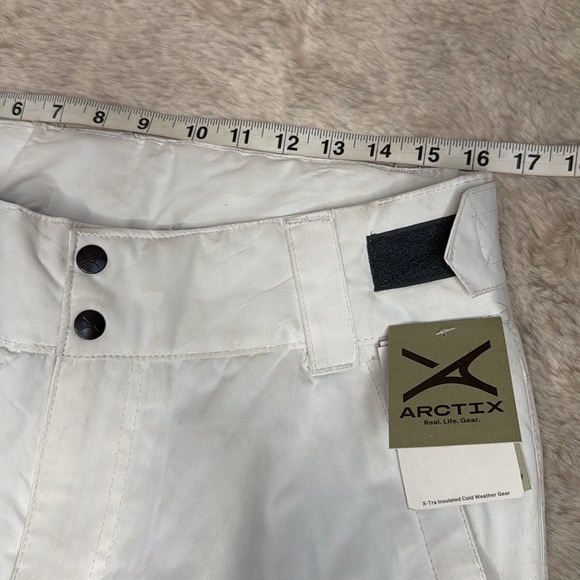 ARCTIX | Insulated Ski Pants, White with Gray Accents, Woman’s, Size 12-14, NWT - Picture 5 of 16